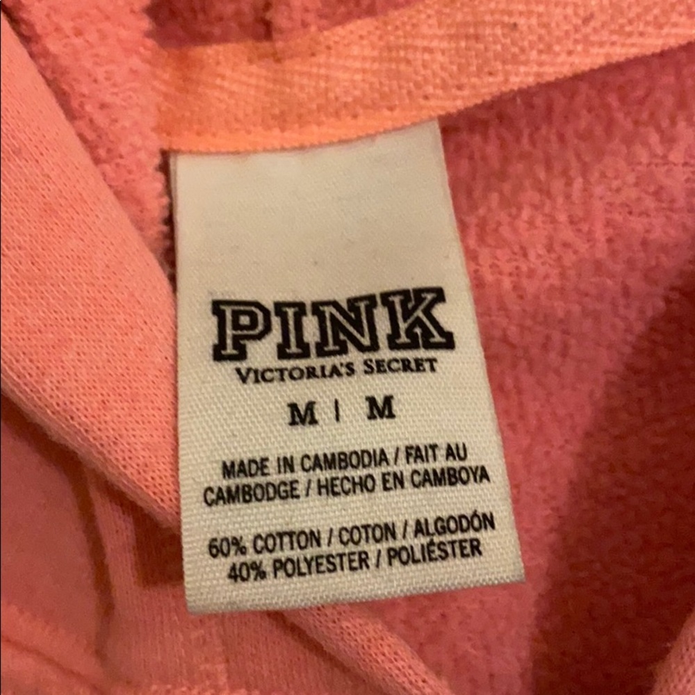 Victoria secret pink hooded full zip jacket - Picture 3 of 3